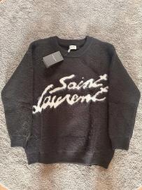 felpa Saint Laurent blu scuro