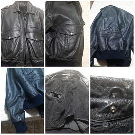 Giubbotto invernale in vera pelle di vitello 