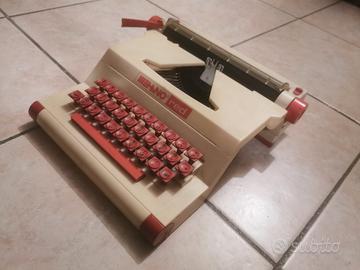 vintage macchina per scrivere Mehano Red