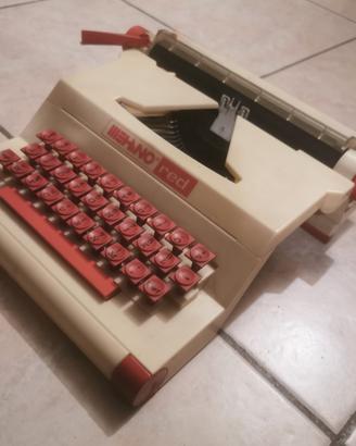 vintage macchina per scrivere Mehano Red