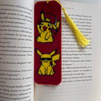 Segnalibro Pokémon Pikachu – con nappina