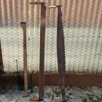 Segoni da boscaiolo d'epoca 