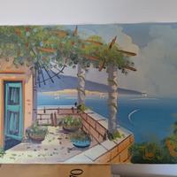 Quadri paesaggio costiera