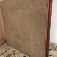 Pedane in legno massello rivestite