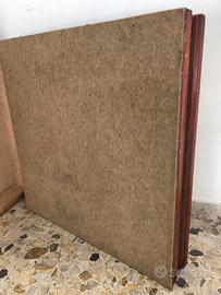 Pedane in legno massello rivestite