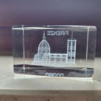Fermacarte Duomo Firenze in vetro serigrafato 