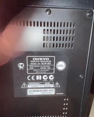Home theatre onkyo