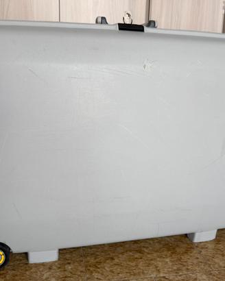Samsonite - Valigia rigida grigio chiaro