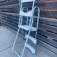 scaletta per piscina laghetto h 1 mt