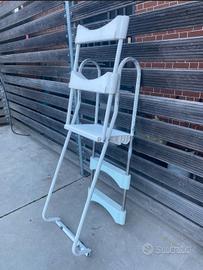 scaletta per piscina laghetto h 1 mt