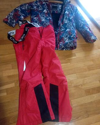 giacca e pantaloni sci