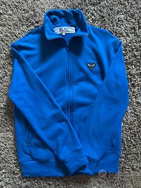Felpa comme des garcon blu taglia m