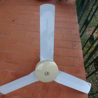 Ventilatore da soffitto 'Vortice' bianco