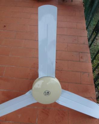 Ventilatore da soffitto 'Vortice' bianco
