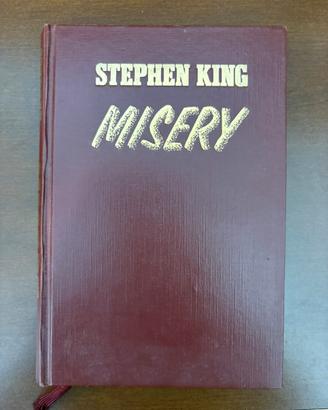 Stephen King MISERY – Prima edizione Euroclub 1989
