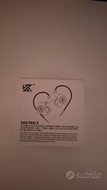 auricolari iem in ear KZ EDX PRO X