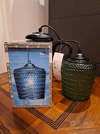 Lampadario Ad Trend nuovo Zoran vetro verde