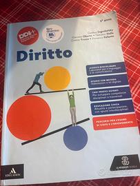 Libro di diritto “Diritto” di zagreblesky