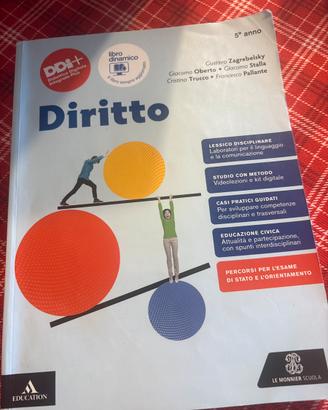 Libro di diritto “Diritto” di zagreblesky