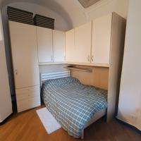 Camera da letto armadio a ponte + letto