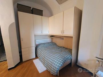 Camera da letto armadio a ponte + letto