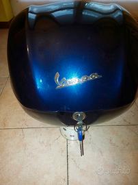 Bauletto+Portapacchi Vespa , colore blu (289/A)