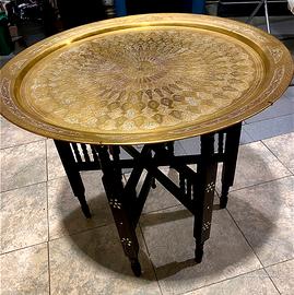 Tavolino in ottone Tunisia