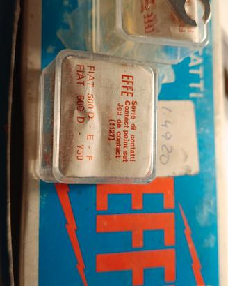 Puntine spinterogeno EFFE 1127 FIAT 500 D/F 600 D 