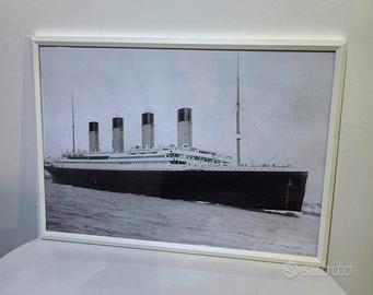 Stampa Vintage R.M.S. Titanic con Cornice