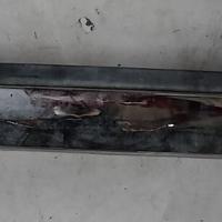 FIAT 500 - MODANATURA CROMATA PARAURTI POSTERIORE