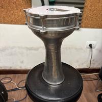 Set percussioni - bongos - tamburello - Darbuka