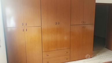 Camera da letto completa color noce