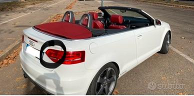 Audi A3 cabrio faro posteriore