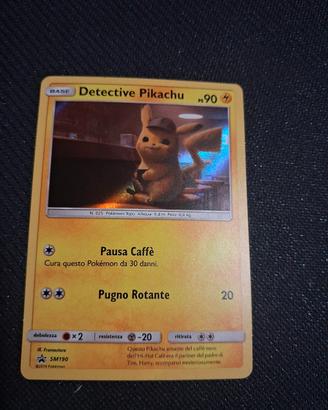 carta pokemon pikachu sm190