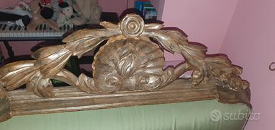 Antico letto singolo