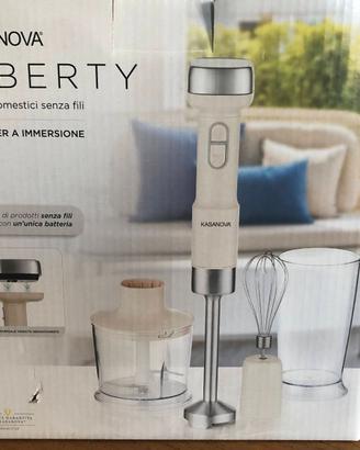 Kit mixer a immersione + montalatte senza fili