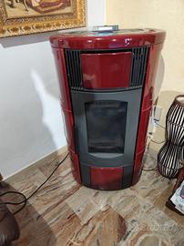 stufa a pellet collegato al termosifone 