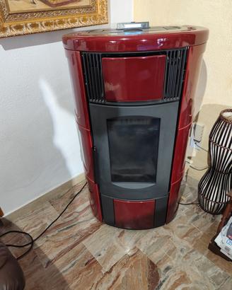 stufa a pellet collegato al termosifone 