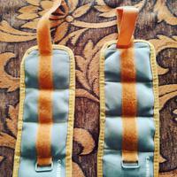 2 polsiere, cavigliere con pesi 