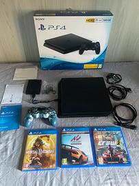 PlayStation 4 PS4 Slim 1TB + Controller + 3 Giochi