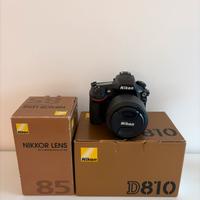 Nikon D810 + Nikkor 85mm f/1.8G | Zaino+Accessori