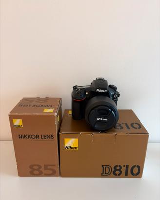 Nikon D810 + Nikkor 85mm f/1.8G | Zaino+Accessori
