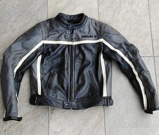 GIACCA MOTO DUCATI DONNA - VERA PELLE - TG. 42   