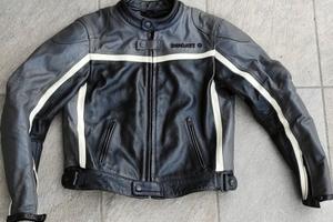 GIACCA MOTO DUCATI DONNA - VERA PELLE - TG. 42   