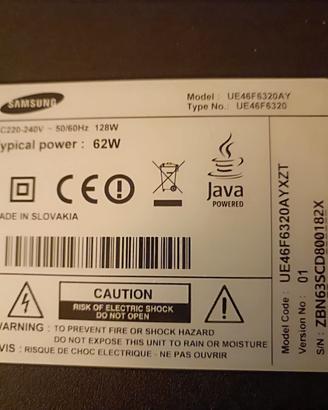 Samsung 46 pollici