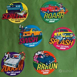 ADESIVI VINTAGE ORIGINALI