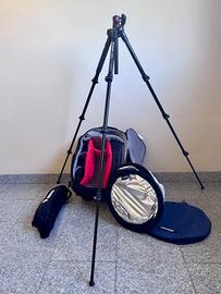 Kit Zaino Foto, Treppiede, Pannello Riflettente