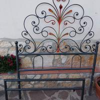 due letti da una piazza ferro battuto