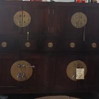 mobili stile cinese in legno massello 