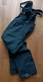 Pantaloni da sci Uomo Tg 54 Col. blu black 
